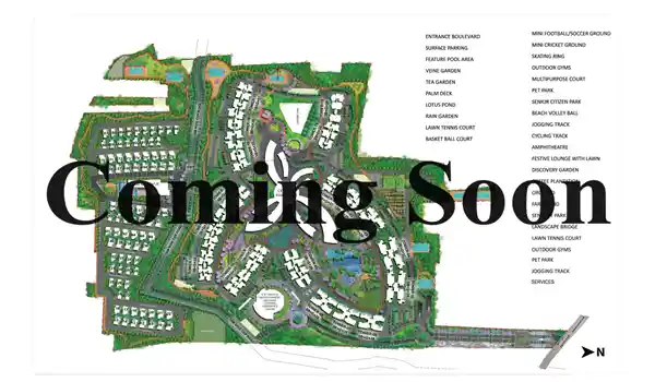 Prestige Mysore - master plan (representative image)