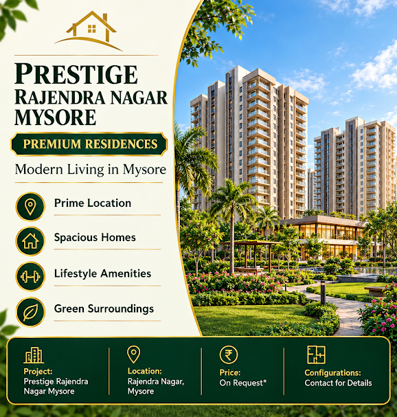 Prestige Rajendra Nagar Mysore - neighbourhood and connectivity overview